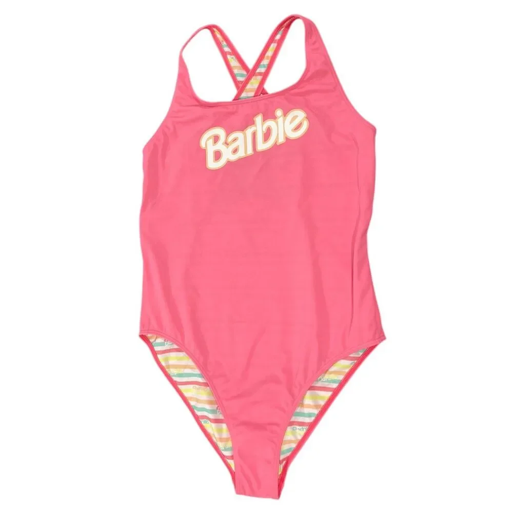 Roxy Girl X Barbie One Piece Swim Suit Size‎ 16